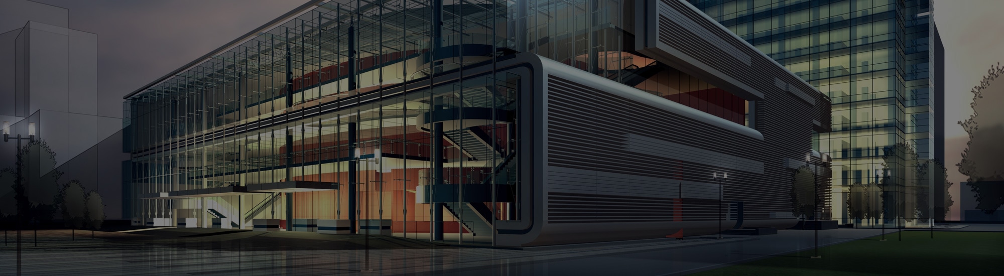 Kompleks biurowy 85 000 m² w Kijowie: zintegrowany projekt wielobranżowy — projekt TEBIN