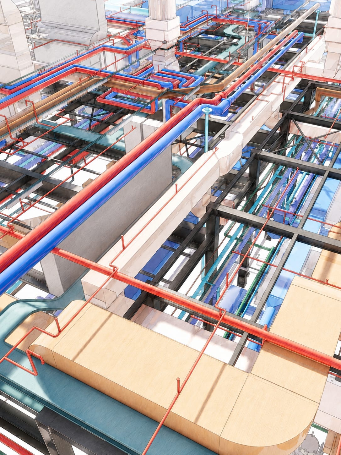 Integrated MEP Design and Engineering: One Coordinated Building System - Design and Engineering article from TEBIN