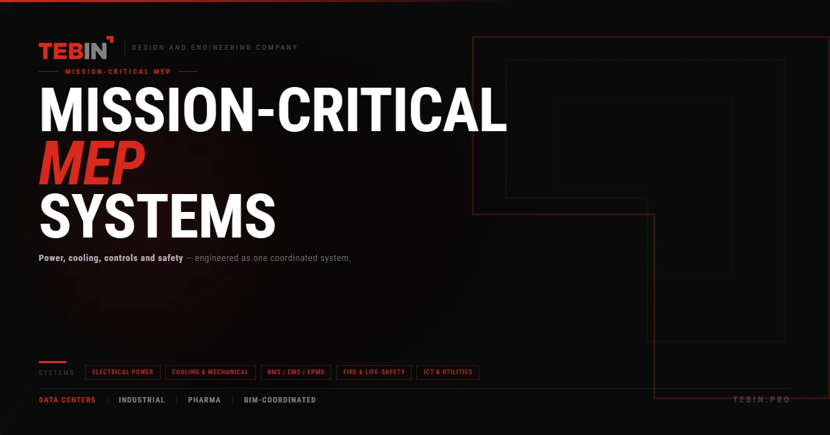 Critical Building Systems Engineering | TEBIN